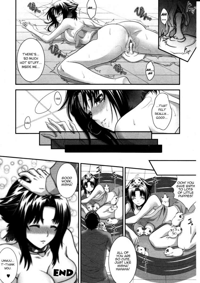 Hentai Manga Comic-Misha's Heat Period-Read-10